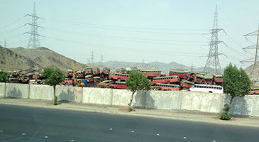 Bus graveyard